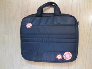 embellished computer bag