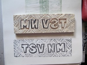 stamp and sample of TSV NM
