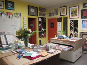 Art Tree set up for printing