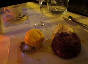 dessert at Mango Lounge dessert at Mango Lounge