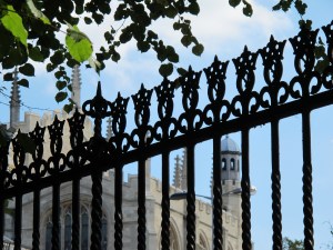 fence near Eton Chapel