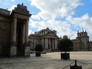 01 Blenheim initial view of Blenheim Palace