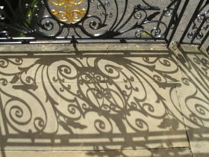 09 fence shadow fence and shadow