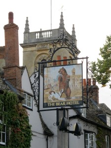 hotel sign in Woodstock