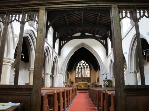 Woodstock church interior