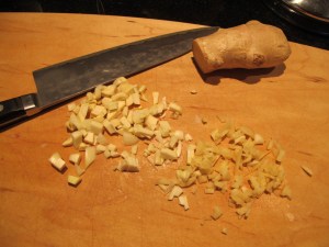 garlic and ginger
