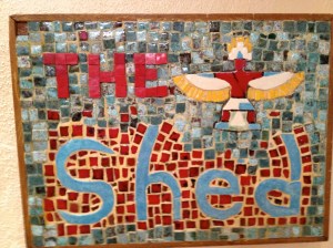 The Shed mosaic