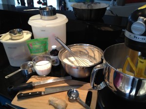 ingredients ready to start