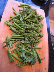 chopped broccolini chopped broccolini