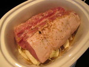 pork roast in the slow cooker