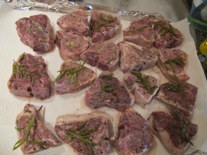 cooked lamb spread to dry cooked lamb spread to dry