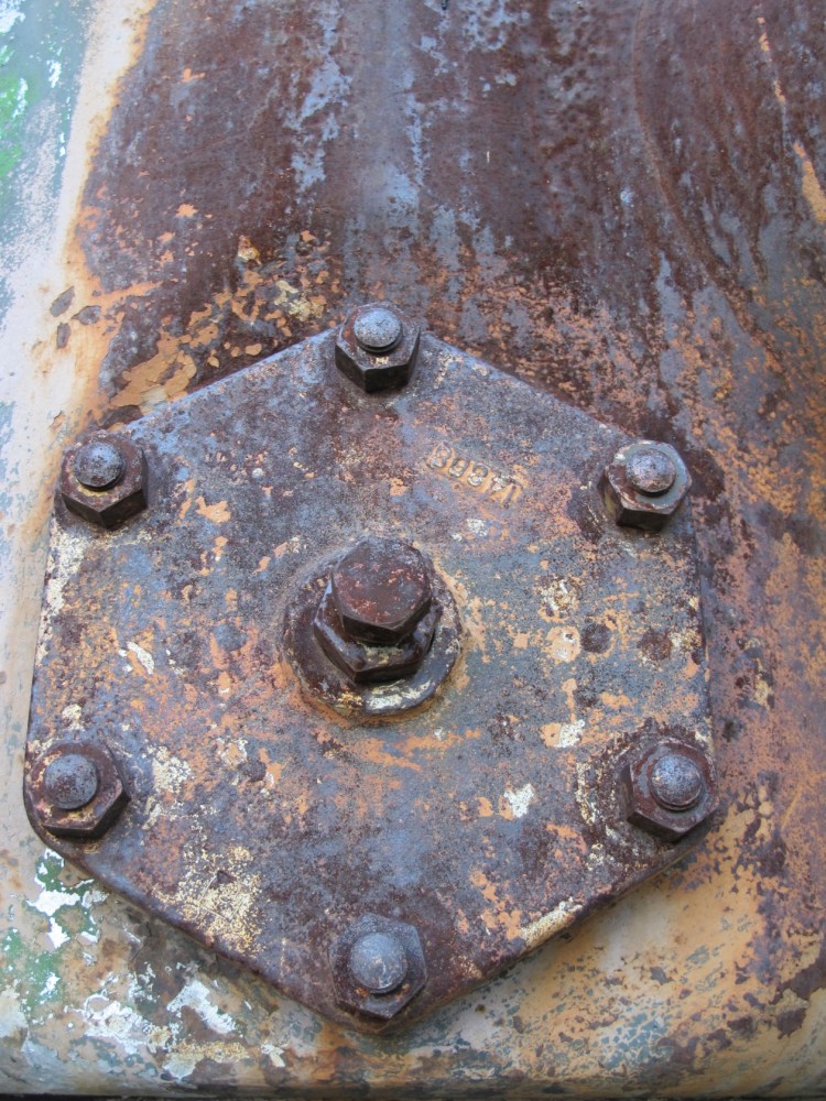rusted metal