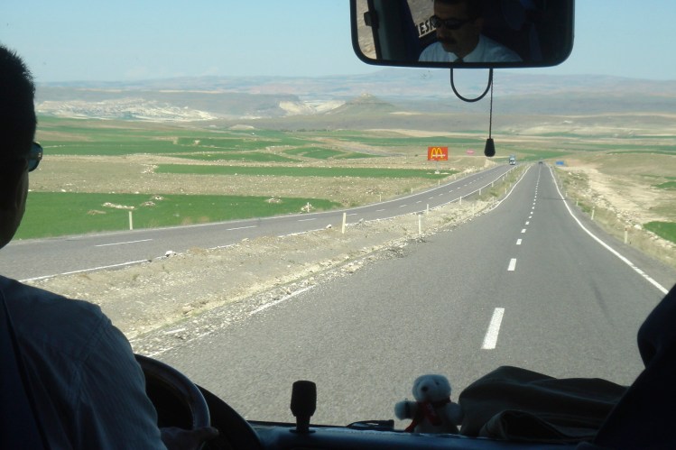 on the bus in Eastern Turkey on the bus in Eastern Turkey