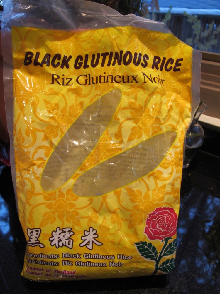 black rice package