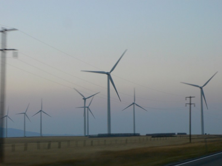 wind turbines