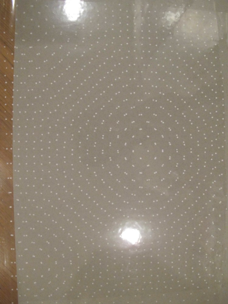 cellophane dot pattern