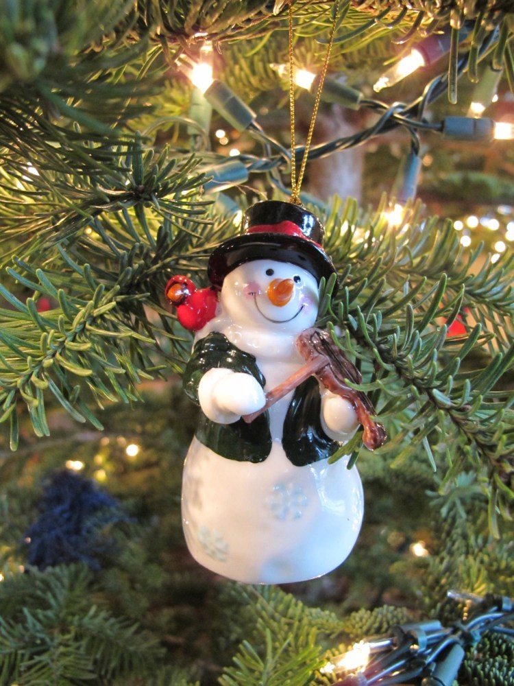 snowman ornament