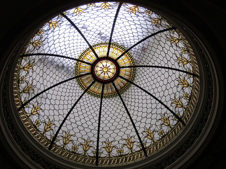 dome ceiling at law building