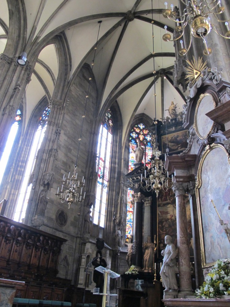 interior view - St. Stephen's Church, Vienna, Austria