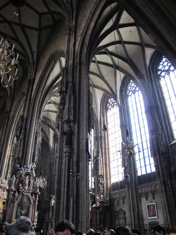 interior view - St. Stephen's Church, Vienna, Austria