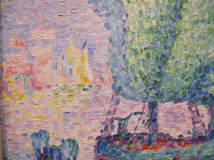 Paul Signat - detail of Venice, the Pink Cloud