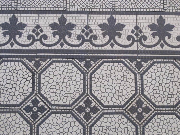 tile floor, Capuchin Church