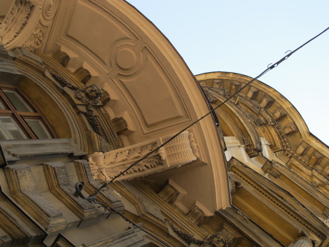 building soffit detail, Vienna