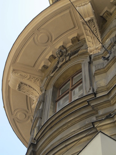 building soffit detail, Vienna