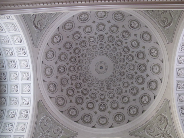 alternate view of church ceiling detail, Vienna