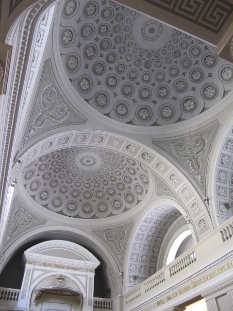 beautiful church ceiling, Vienna