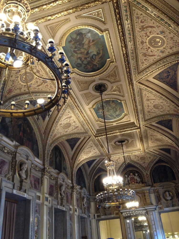 ceiling in Vienna Opera House