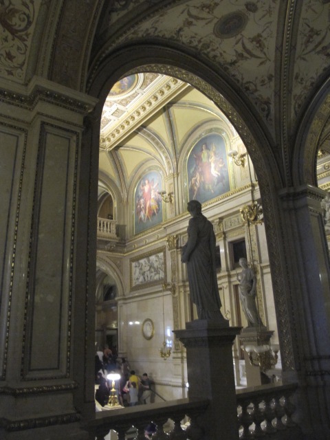 central area of Vienna Opera House