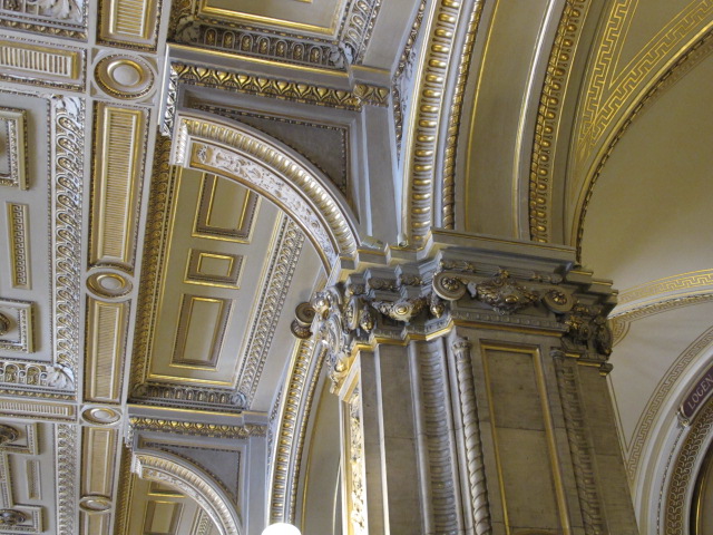 column top, Vienna Opera House