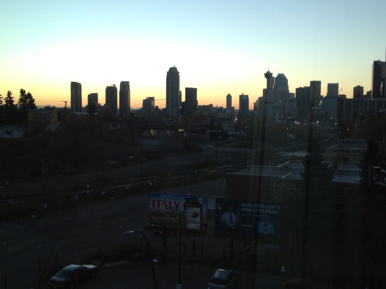 view of downtown Calgary