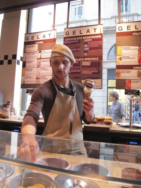 gelato artist