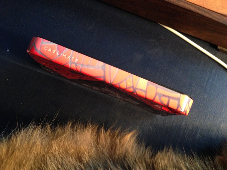 side view of phone case