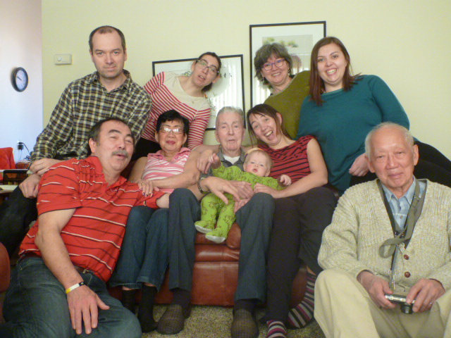 group shot at birthday