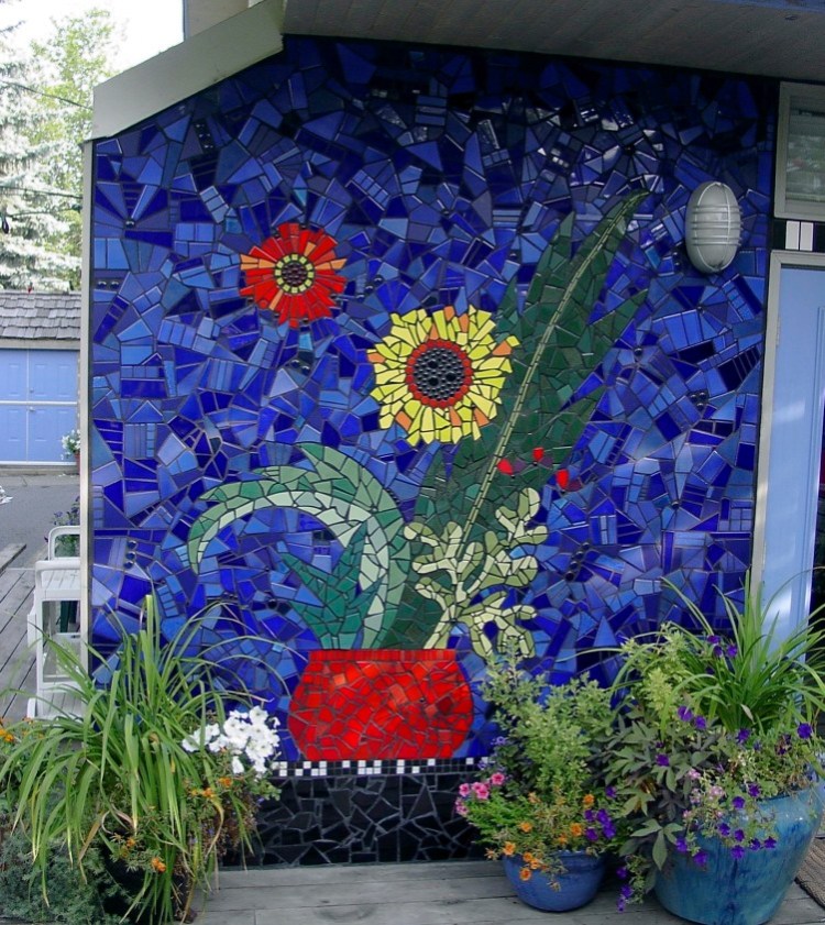 tile mosaic mural