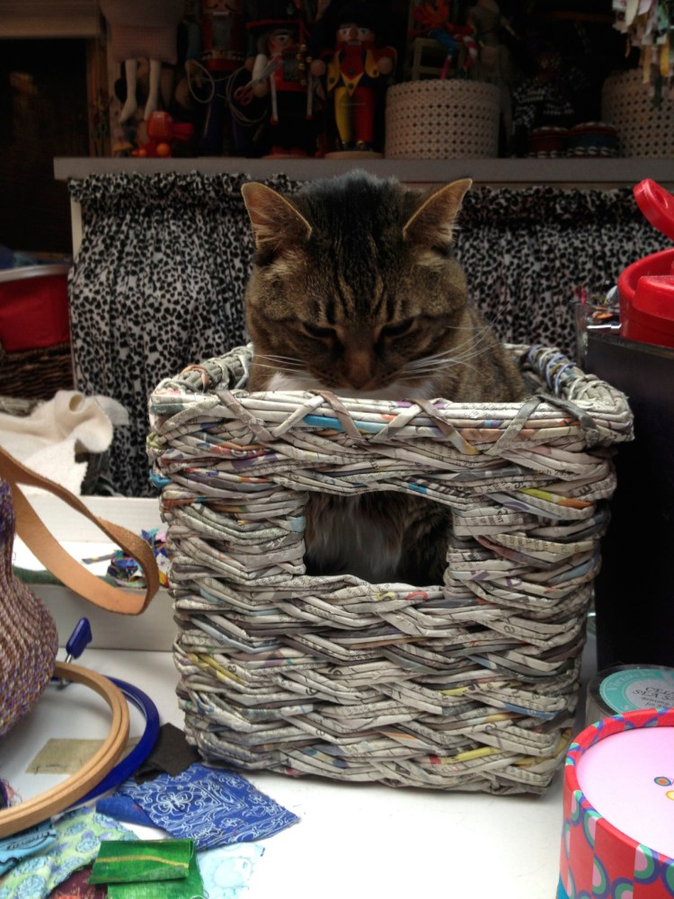 Kush in a paper basket