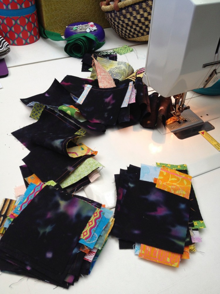 starting quilt blocks