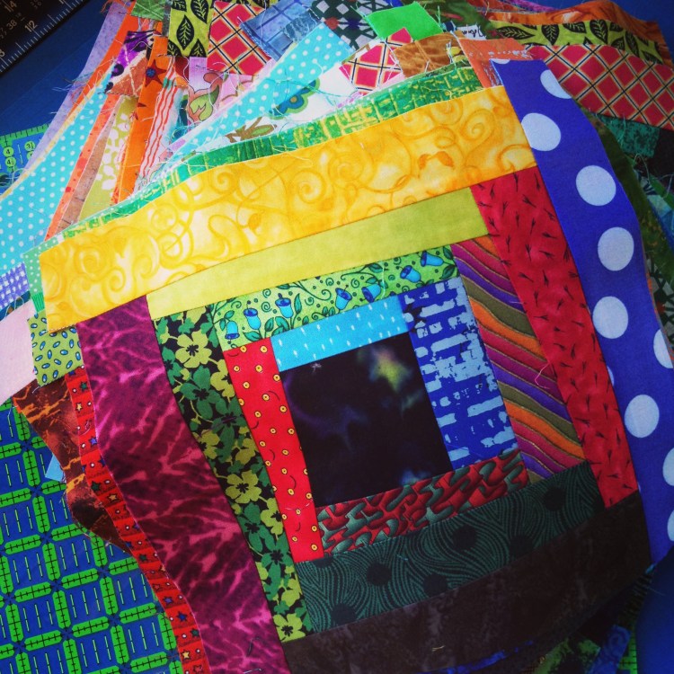 almost finished blocks