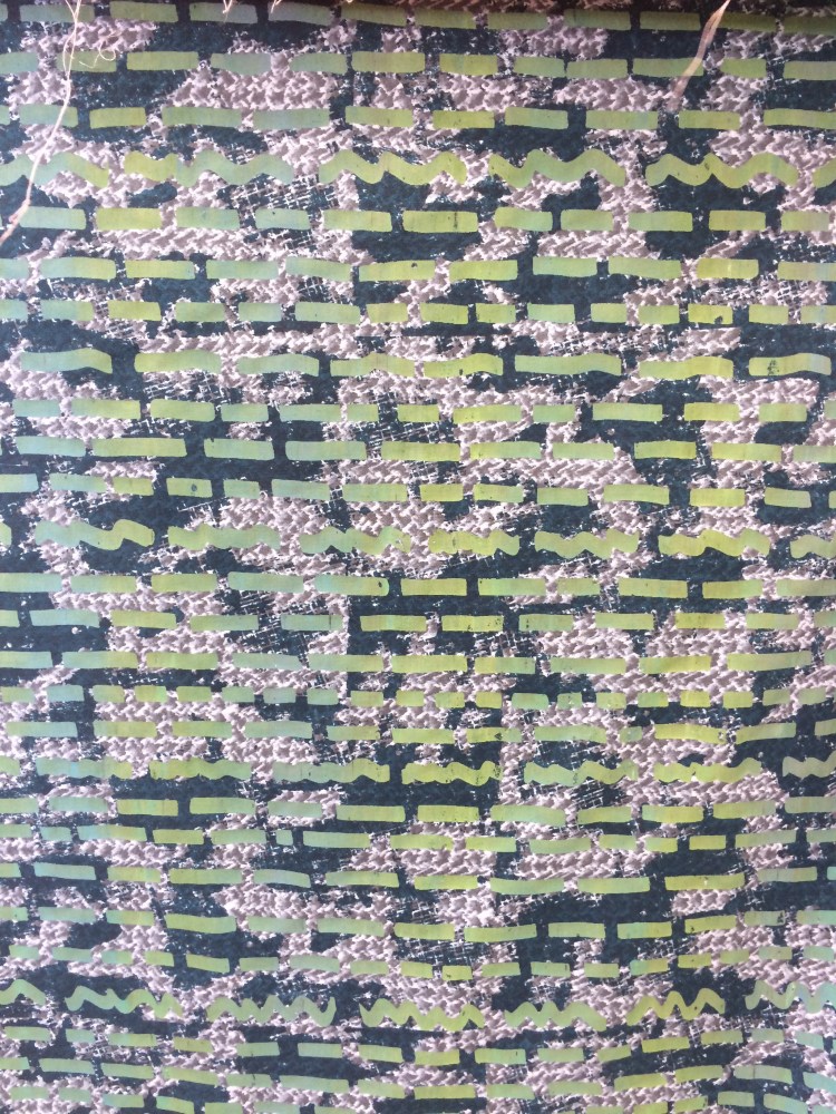 double screened quilt fabric